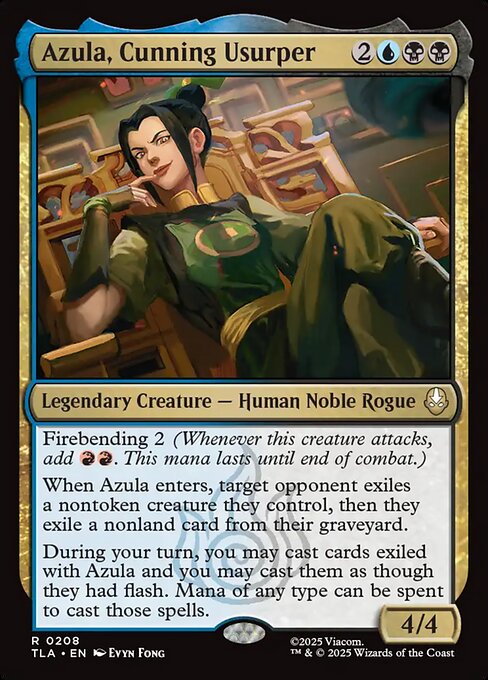 Azula, Cunning Usurper (TLA-208)