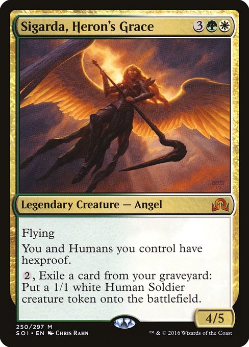 Sigarda, Heron's Grace (SOI-250) (Foil)