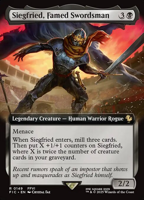 Siegfried, Famed Swordsman (FIC-149)