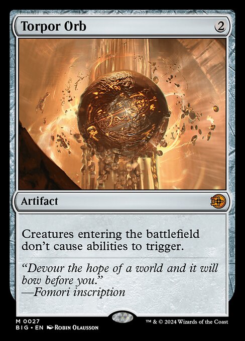 Torpor Orb (BIG-27)