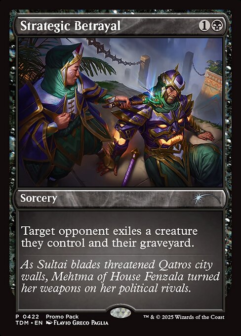 Strategic Betrayal (TDM-422)