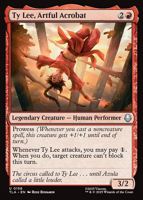 Ty Lee, Artful Acrobat (TLA-158)