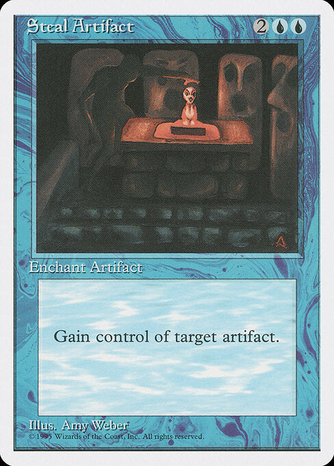 Steal Artifact (4ED-105) [Played]