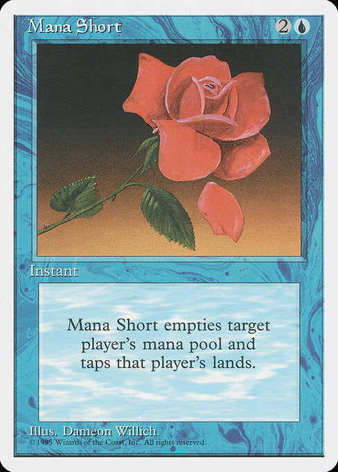 Mana Short (4ED-85) [Light Played]