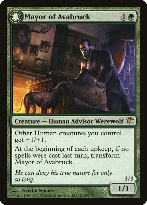 Mayor of Avabruck // Howlpack Alpha (ISD-193)
