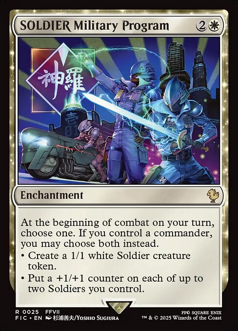 SOLDIER Military Program (FIC-25)