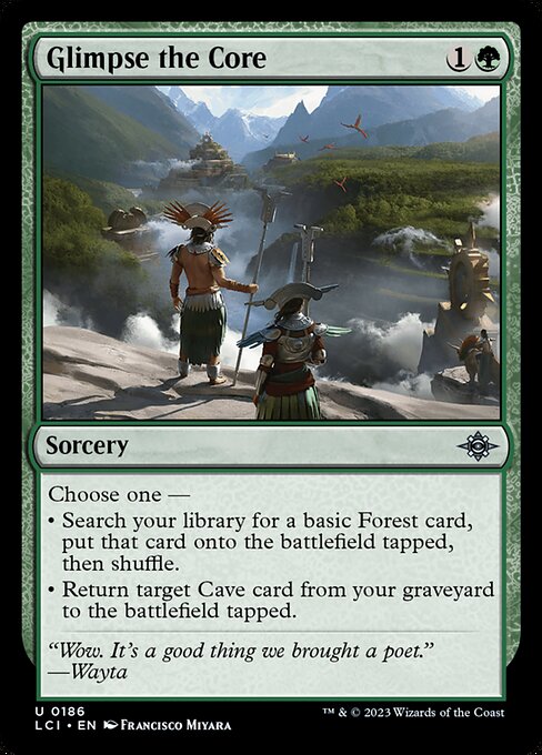 Glimpse the Core (LCI-186)