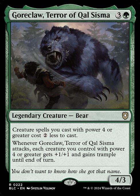 Goreclaw, Terror of Qal Sisma (BLC-222)