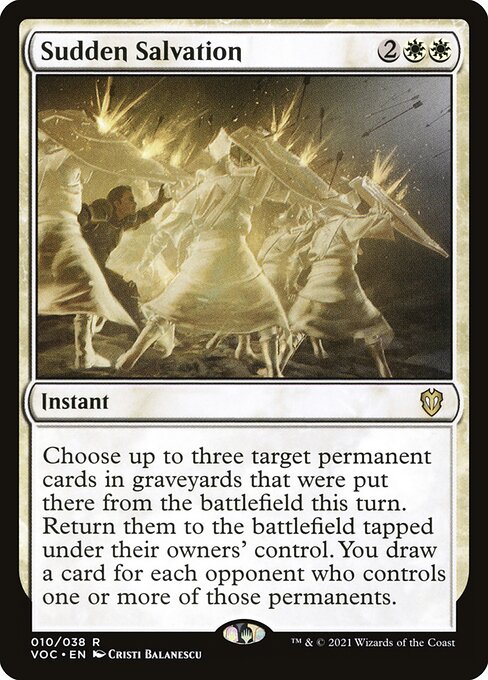Sudden Salvation (VOC-10)