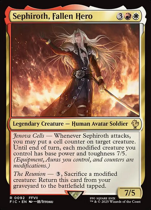 Sephiroth, Fallen Hero (FIC-92)