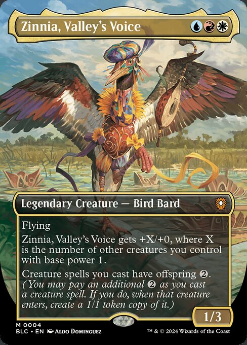 Zinnia, Valley's Voice (BLC-4) (Foil)