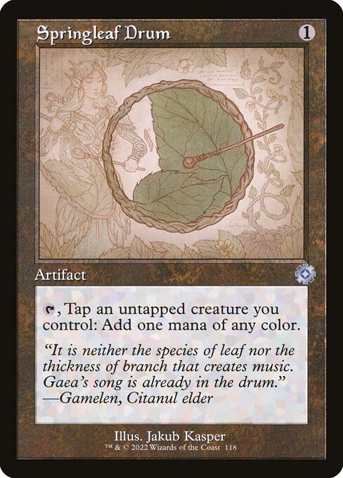 Springleaf Drum (BRR-118) (Foil)