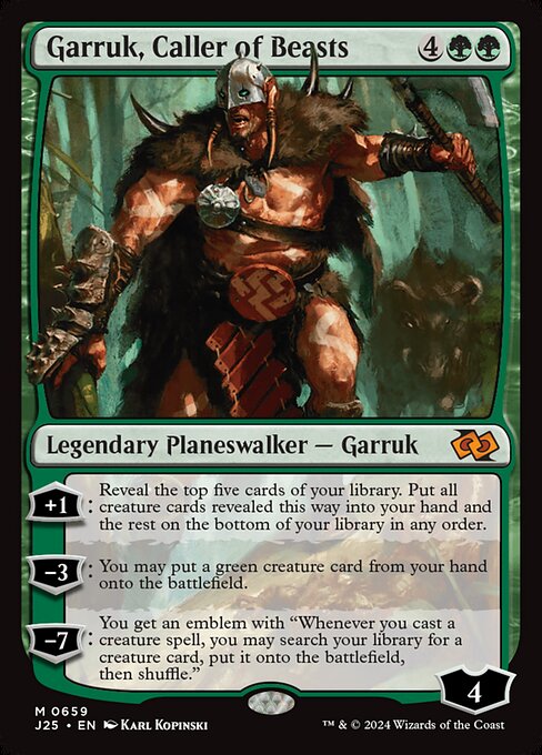 Garruk, Caller of Beasts (J25-659)