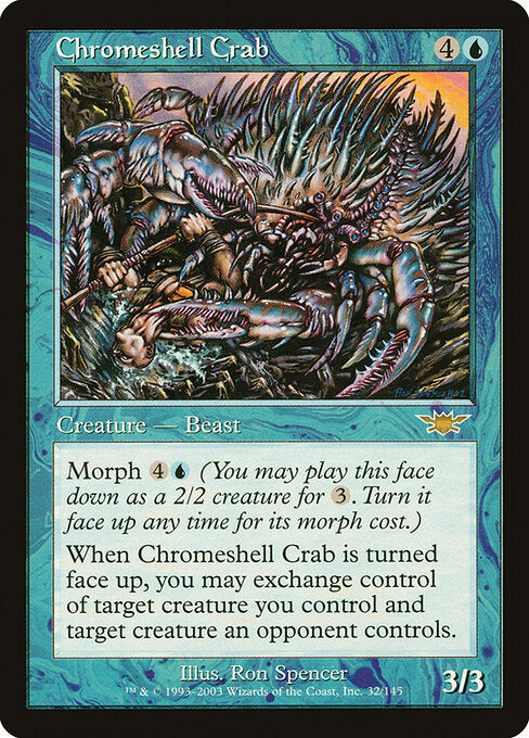 Chromeshell Crab (LGN-32)