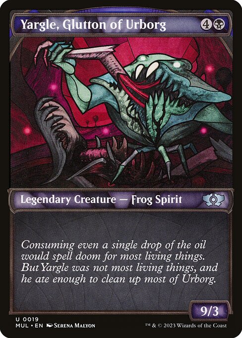 Yargle, Glutton of Urborg (MUL-19) (Foil)