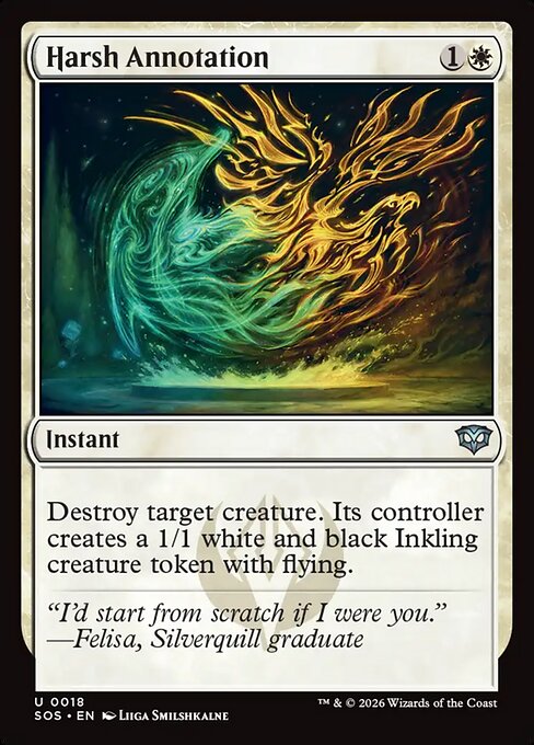Harsh Annotation (SOS-18)