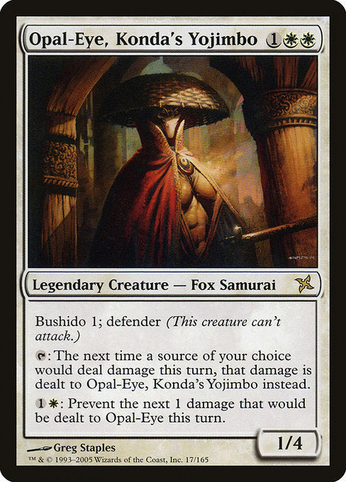 Opal-Eye, Konda's Yojimbo (BOK-17)