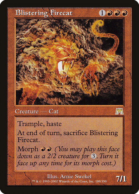 Blistering Firecat (ONS-189)