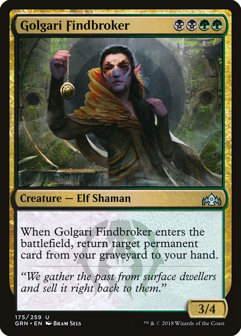 Golgari Findbroker (GRN-175)