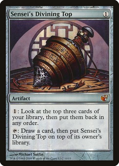 Sensei's Divining Top (V09-10) (Foil)