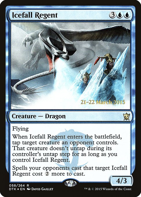 Icefall Regent (PDTK-58s) (Foil)
