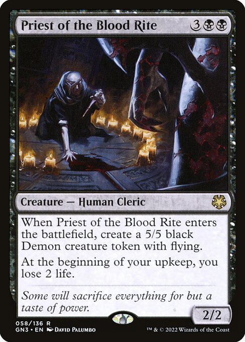 Priest of the Blood Rite (GN3-58)