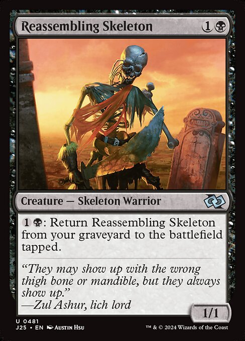 Reassembling Skeleton (J25-481)