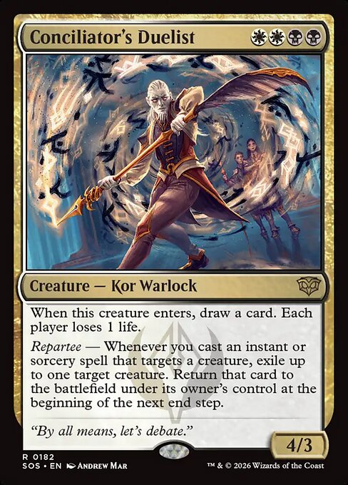 Conciliator's Duelist (SOS-182) (Foil)