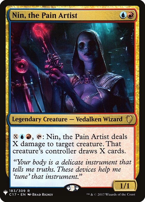 Nin, the Pain Artist (PLST-C17-183)