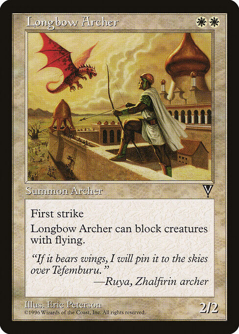 Longbow Archer (VIS-12)