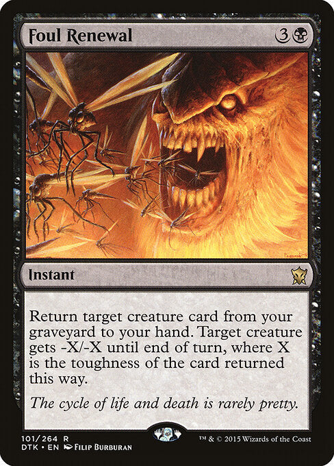 Foul Renewal (DTK-101)