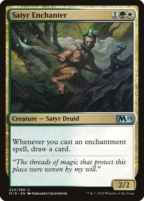 Satyr Enchanter (M19-223) (Foil)