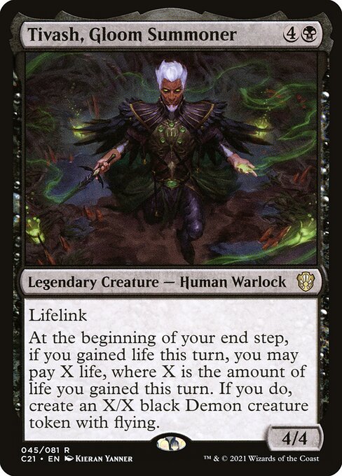 Tivash, Gloom Summoner (C21-45)
