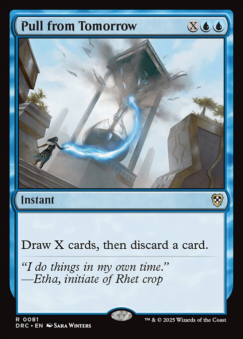 Pull from Tomorrow (DRC-81)