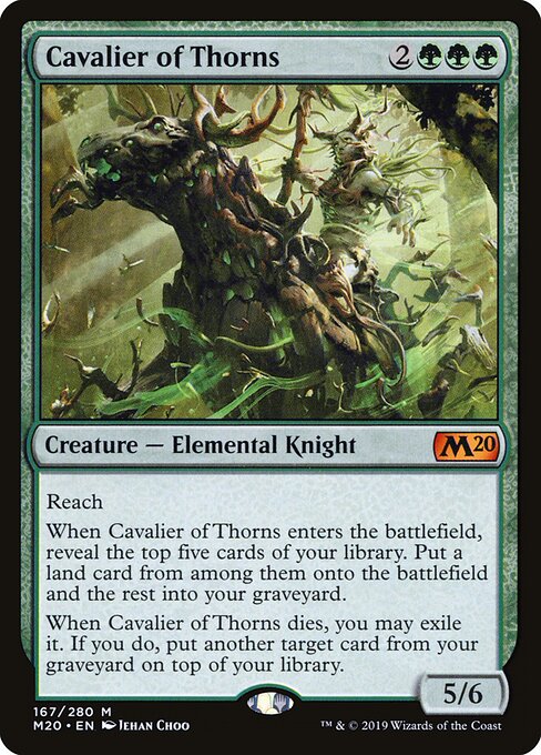 Cavalier of Thorns (M20-167)