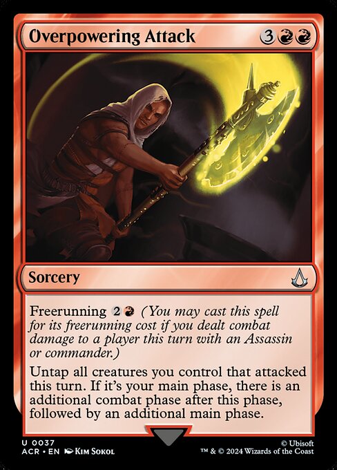 Overpowering Attack (ACR-37) (Foil)