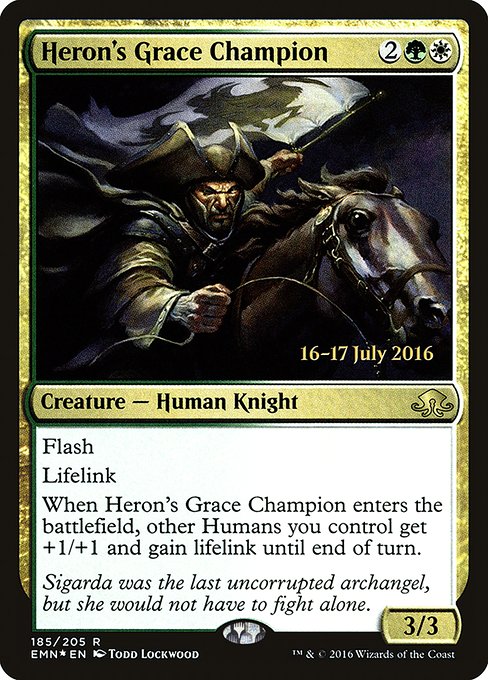 Heron's Grace Champion (PEMN-185s) (Foil)