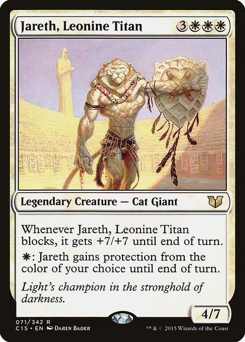Jareth, Leonine Titan (C15-71)