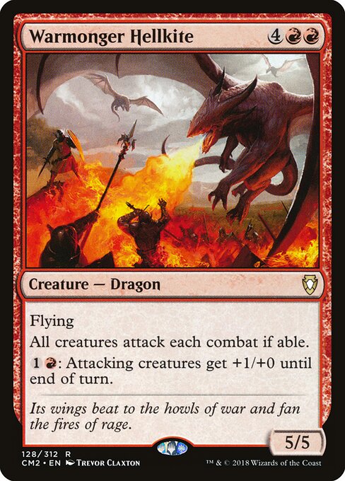 Warmonger Hellkite (CM2-128)