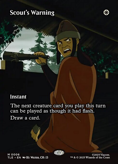 Scout's Warning (TLE-6) (Foil)