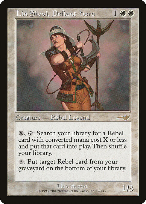 Lin Sivvi, Defiant Hero (NEM-12)