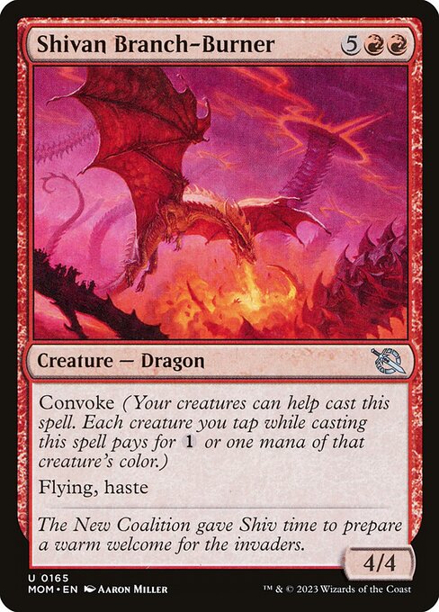Shivan Branch-Burner (MOM-165)