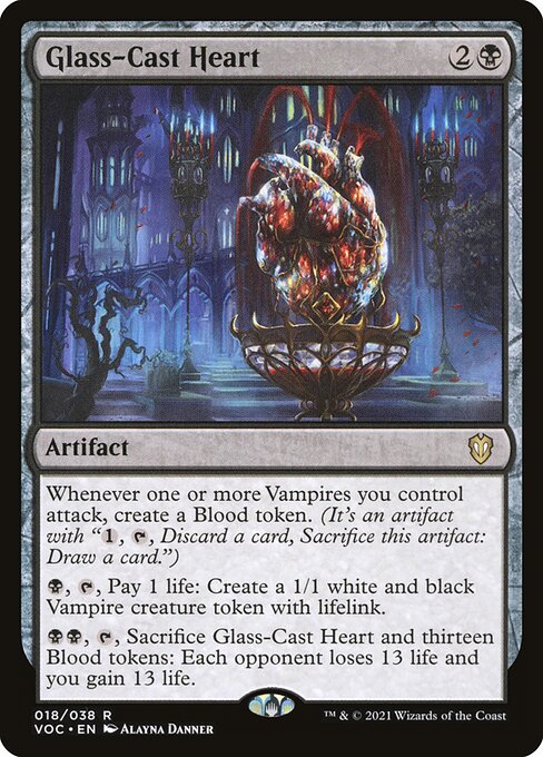 Glass-Cast Heart (VOC-18)