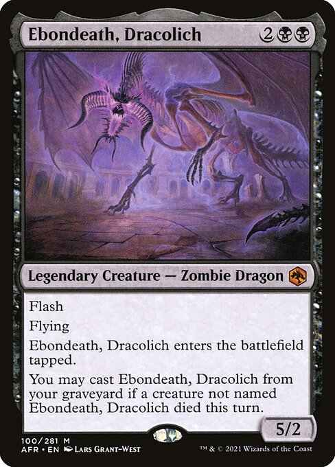 Ebondeath, Dracolich (AFR-100)