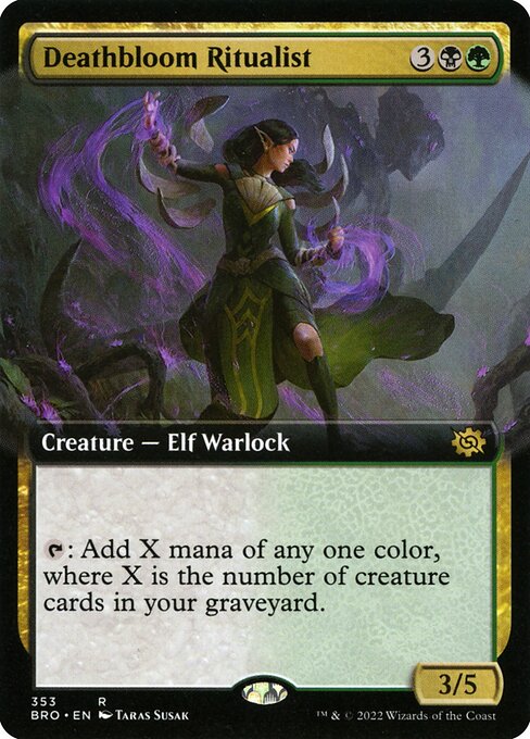 Deathbloom Ritualist (BRO-353)