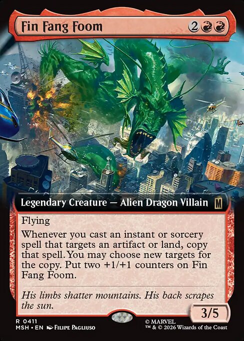 Fin Fang Foom (MSH-411) (Foil)