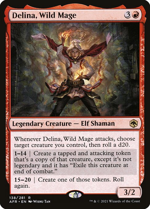 Delina, Wild Mage (AFR-138)