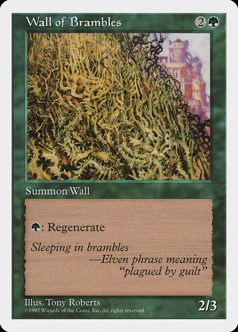 Wall of Brambles (5ED-338)