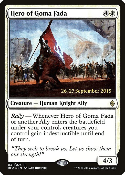 Hero of Goma Fada (PBFZ-31s) (Foil)