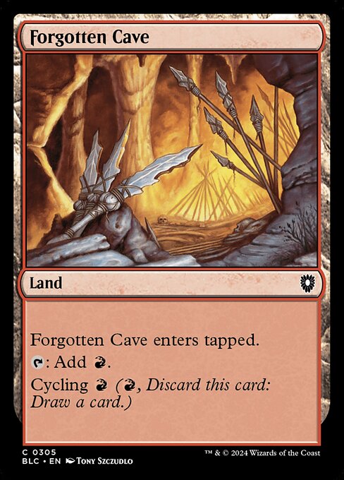 Forgotten Cave (BLC-305)